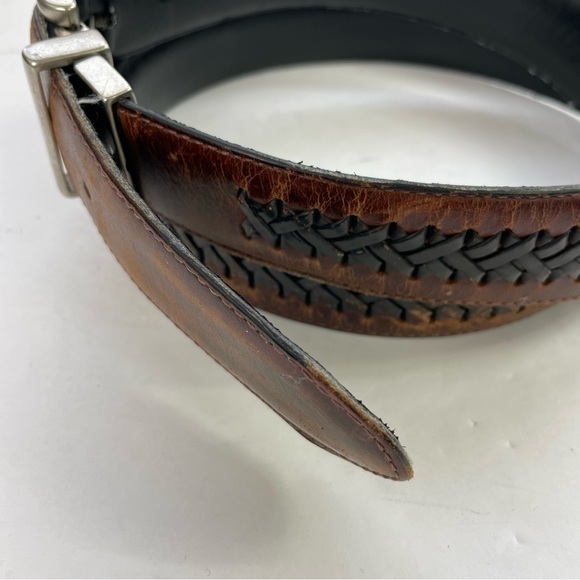 Columbia Men’s Leather Belt‎ Braided Woven Size 40 - Picture 4 of 13